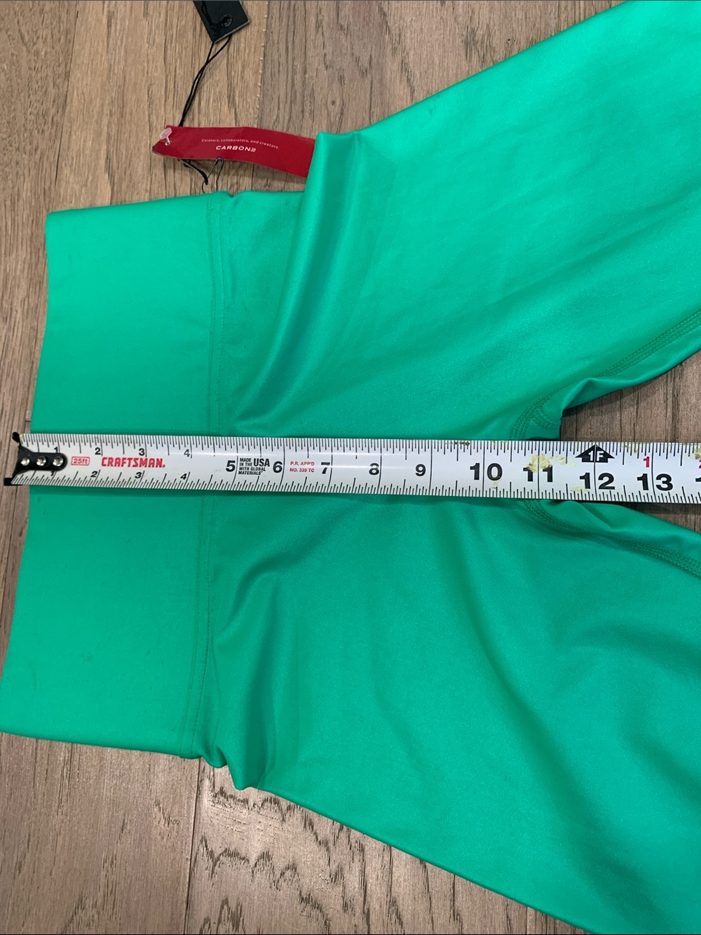 NWT Carbon38 High Rise Full Length Legging Size XS Takara Shine - Picture 7 of 8
